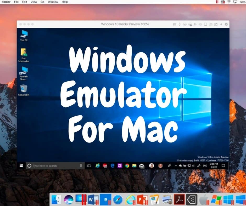 best mac emulator for windows 7